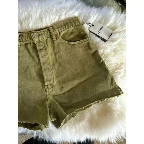 Re/Done 50s Original Cutoff Jeans - Picture 5 of 8